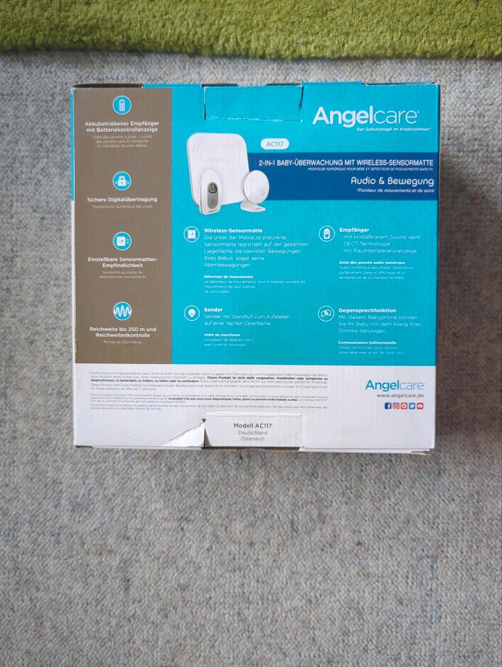 Angelcare Angel Care Babyphone mit Wireless Sensormatte AC117 in Rastede