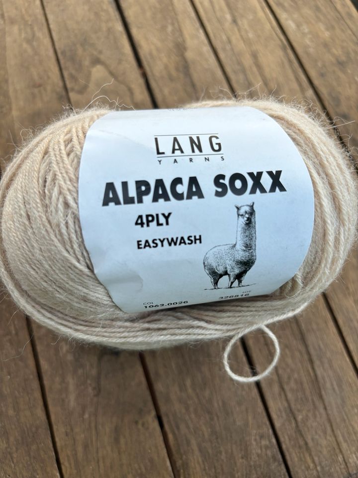 1x Alpacca Soxx Lang Yarns sockenwolle in Köln