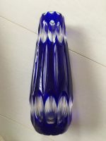 VASE  KRISTALL  BLAU Niedersachsen - Langenhagen Vorschau