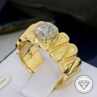 Wert 2.500,- Diamant Kronen Ring 750 Gold 18k 18 KT xxyy 137100 Dortmund - Innenstadt-Ost Vorschau