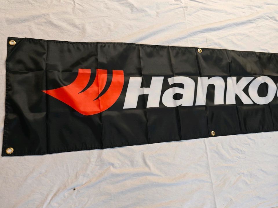 329 Hankook Fahne Banner Flagge Werkstatt Reifen Service VAG neu in Chemnitz