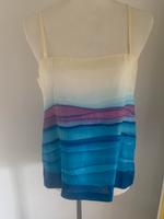 Top * Seide * Unikat * Gr. 38 40 * Creme Blau * NEU Nordrhein-Westfalen - Herdecke Vorschau