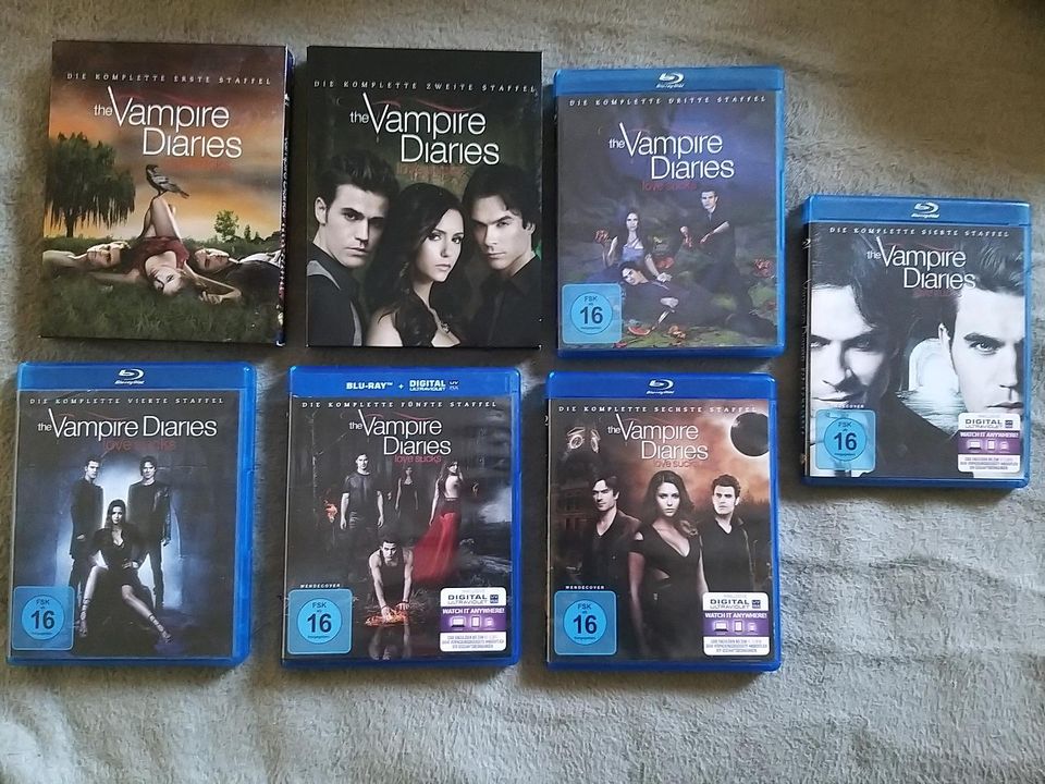 Vampire Diaries BluRay Staffel 1-7 in Saarbrücken