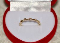 Memoire Ring Goldring Eternity 585 / 14 Kt Gold Größe 16 / 56 Bayern - Rohrbach Vorschau