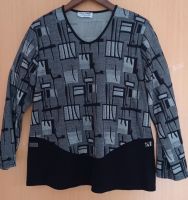 Damen Langarmshirt Gr. L Pullover tolles Muster schwarz grau unge Rheinland-Pfalz - Meisenheim Vorschau