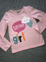 Next ✔️ süßes Langarmshirt rosa Birthday Girl Geburtstag in 110 Bayern - Glonn Vorschau