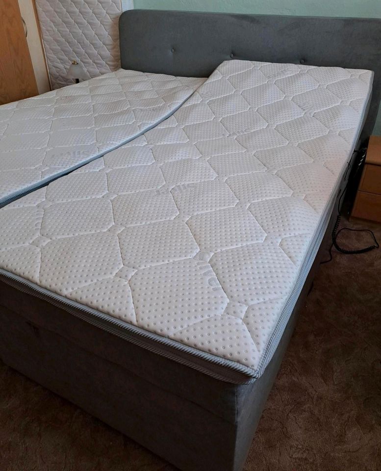 Boxspringbett elektrisch 180x200cm in Elsteraue