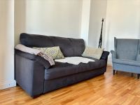 3-er Sofa dunkelgrau Nordrhein-Westfalen - Viersen Vorschau