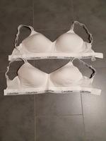 2 Stück BH Calvin Klein Bralette QF7060 Gr.M 85b weiß Full cup Baden-Württemberg - Nattheim Vorschau