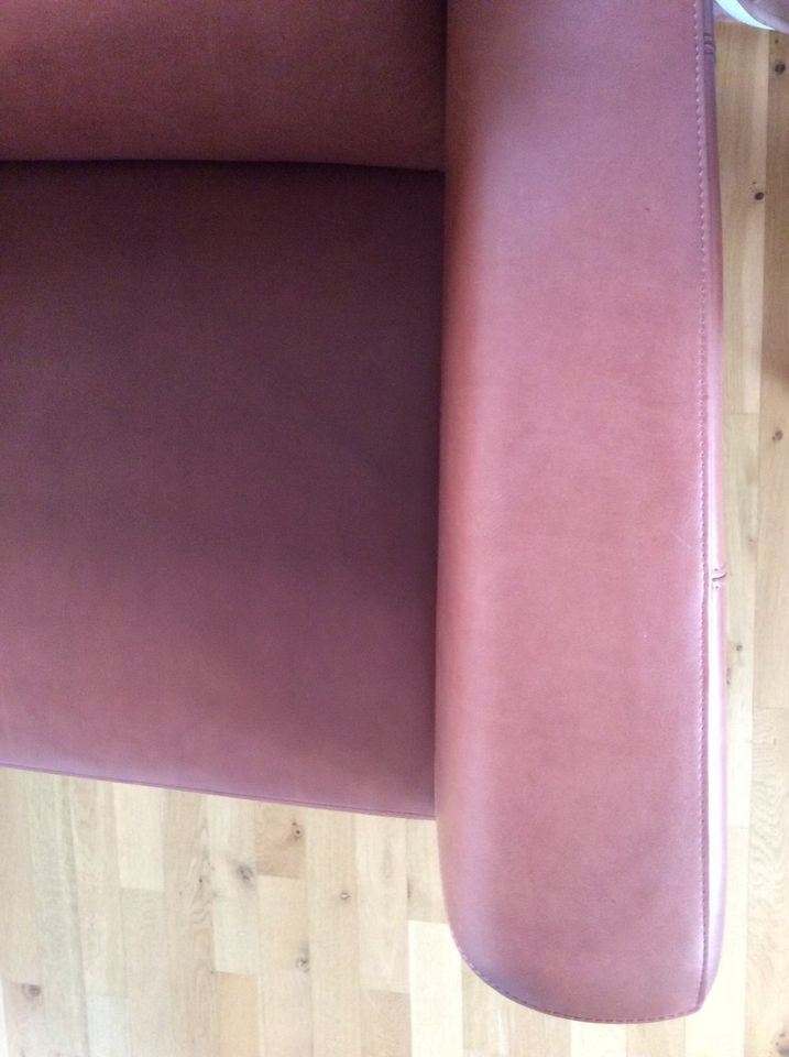 Machalke 3er Sofa Leder Saddle Rotbraun in München