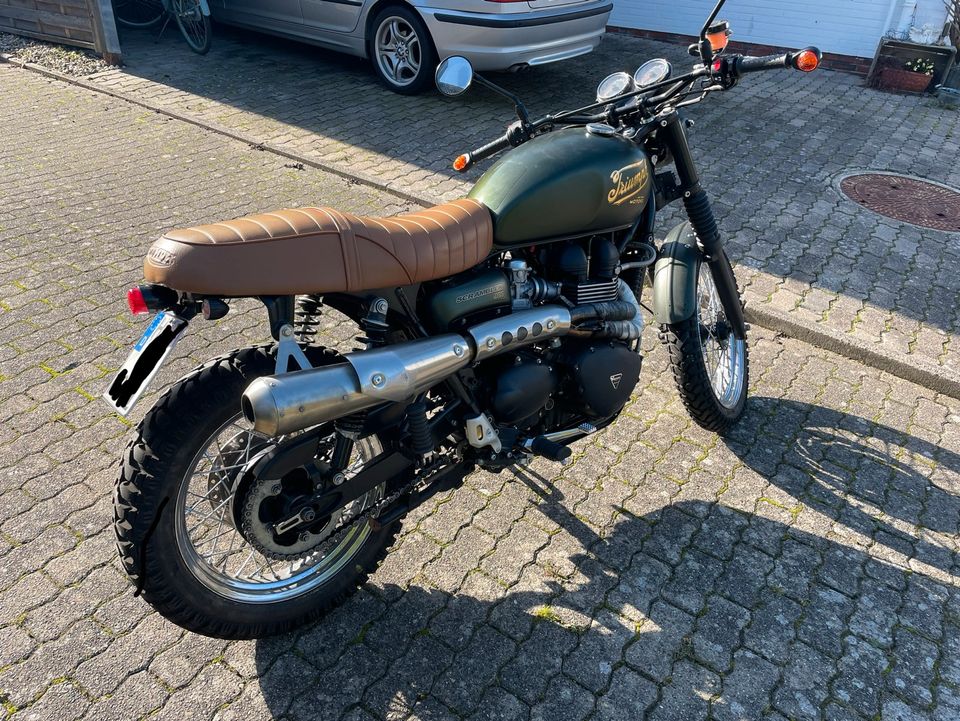 Triumph Scrambler in Buesum