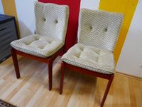 2 Stühle bequeme Polsterung Buche mahagonifarbig Büro Speisezimme Bayern - Herrsching Vorschau