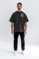 Graues oversize Shirt mit Print | Größe: M | Neu & verpackt München - Bogenhausen Vorschau