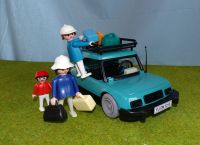 PLAYMOBIL CUSTOM: Vintage Auto in Türkis mit Reisenden 3210 3216 Nordrhein-Westfalen - Kamp-Lintfort Vorschau