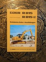 Eder Raupen Bagger 815 815 LC 1984 Prospekt Datenblatt Rheinland-Pfalz - Selters Vorschau