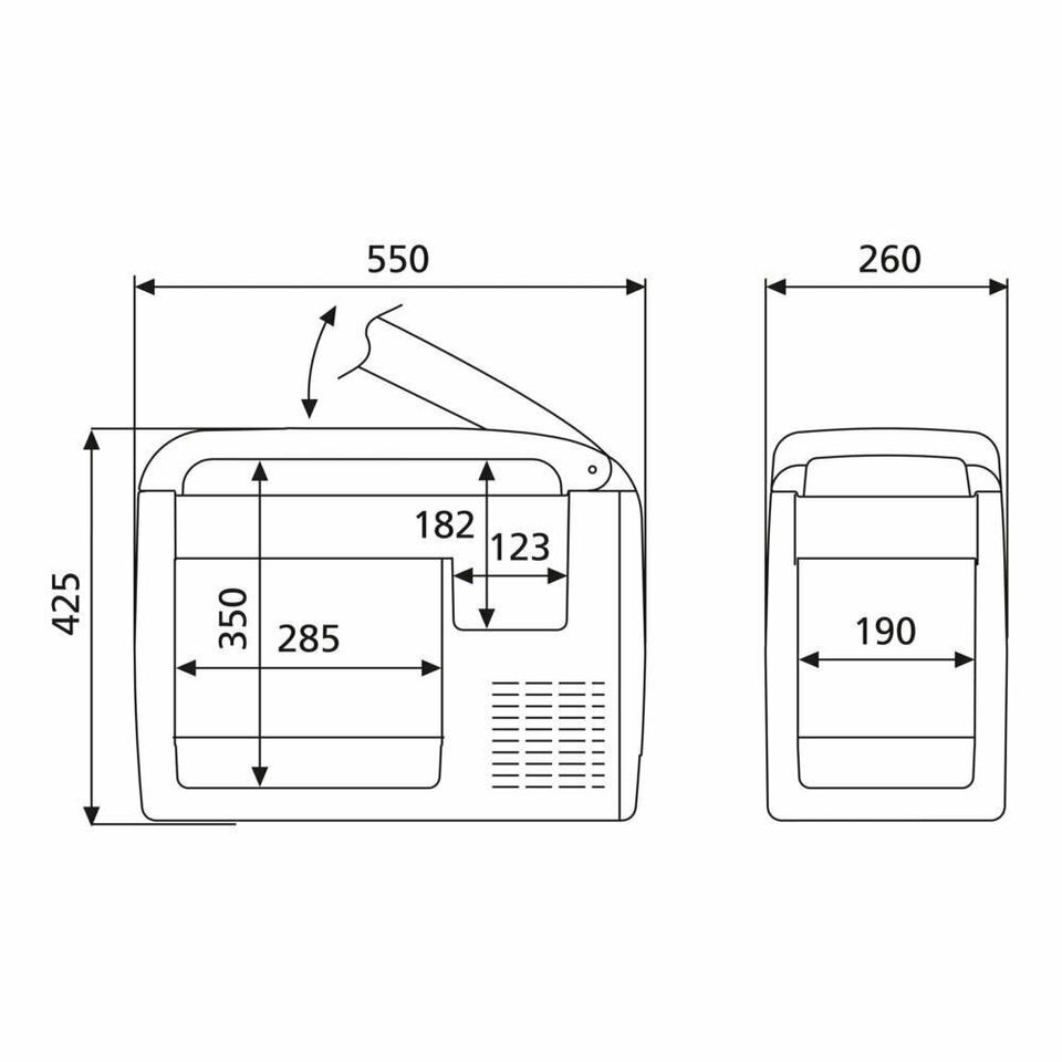 Dometic CoolFreeze CDF 26 tragbare elektrische Kompressor Kühlbox in  Nordrhein-Westfalen - Herten