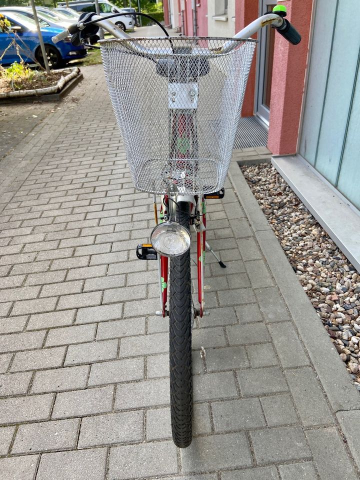 Fahrrad 26 Zoll mit Blumenmuster rot/grün in Hamburg