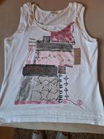 Tshirt ärmellos weiß mit Applikation vorne Bayern - Augsburg Vorschau