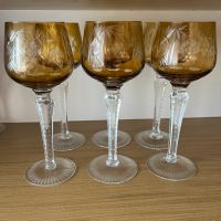 Römer römergläser 6er Set Glas geschliffen 70er Vintage Retro Bad Doberan - Landkreis - Kritzmow Vorschau