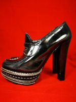 Vintage PRADA Penny Black High Heels Gr. 38 1/2 Made in Italy Sachsen-Anhalt - Görzig Vorschau