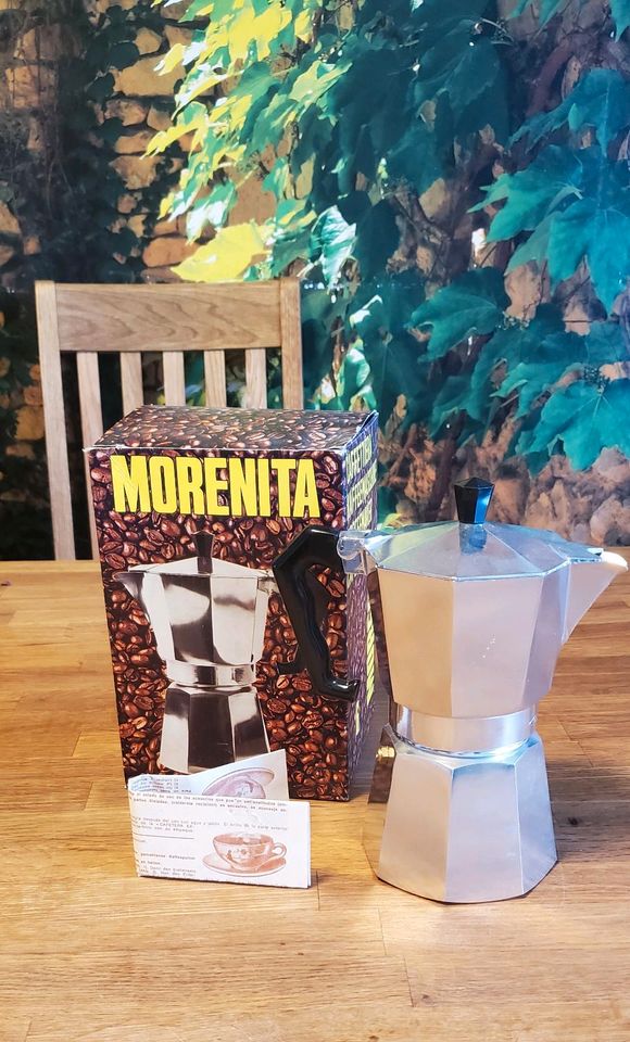 Moretina Mokka-Kanne Espressokocher (umbenutzt) "Made in Italy" in St. Ingbert