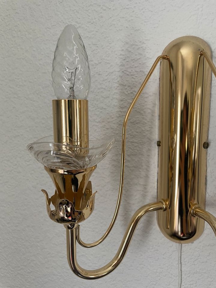 Vintage Wandlampe, DDR Wandlampe in Chemnitz