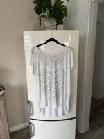 Elegantes Shirt in Creme mit Muster - L - Hippie - Top Niedersachsen - Osnabrück Vorschau