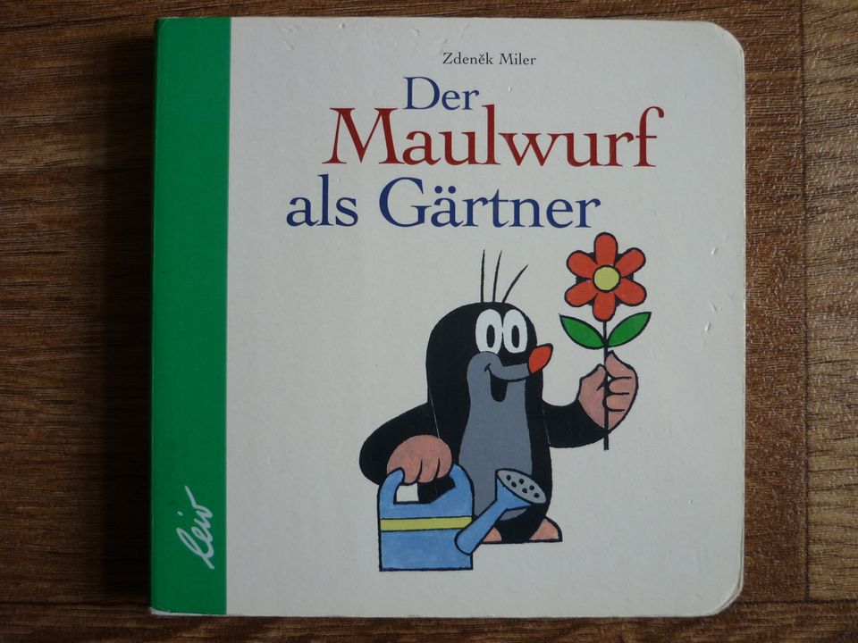 Buch Pappbuch Bilderbuch Der Maulwurf als Gärtner 2. Auflage 2013 in