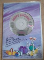 Diddl Grußkarte mit Mini CD Thorsten Happy Birthday Schleswig-Holstein - Stapelfeld Vorschau