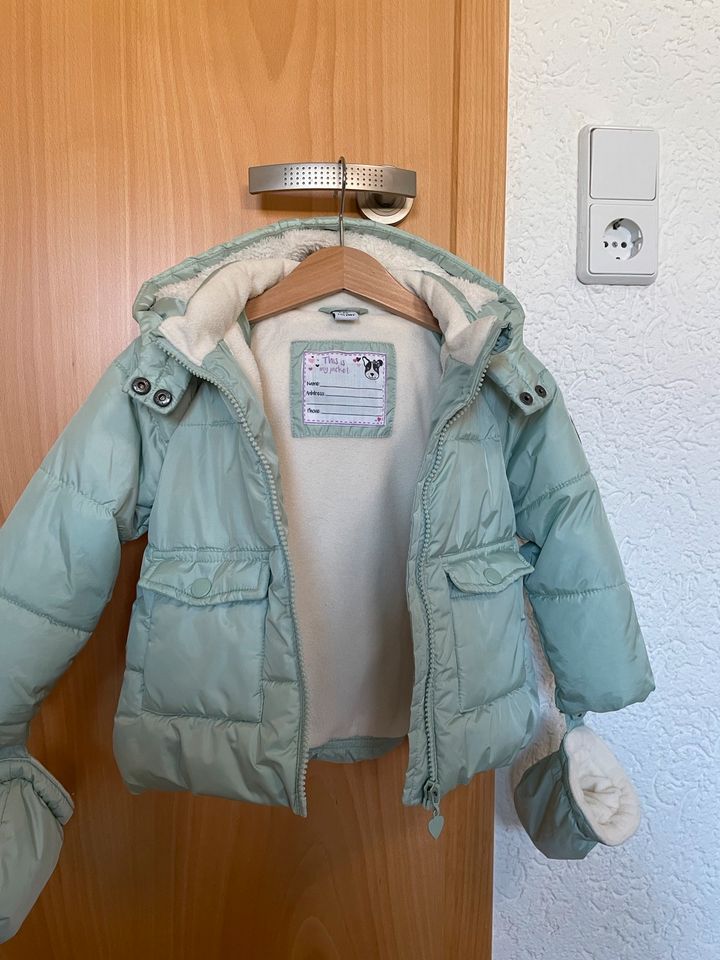 Kuschelig warme Kinder Winterjacke Gr.86 neuwertig in Kloster Lehnin