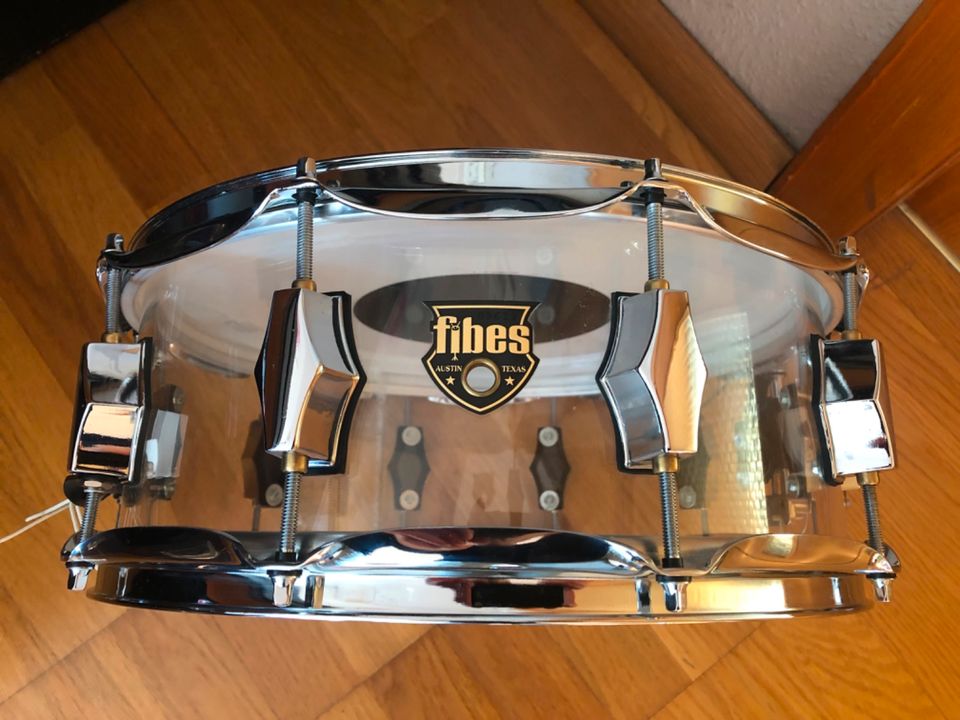 Fibes Snare Drum 14x5,5 Acryl/Crystalite/ Vistalite, Schlagzeug in Stuttgart