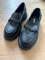 Vero Moda Loafer schwarz Schuhe Leder wide fit Niedersachsen - Osloß Vorschau