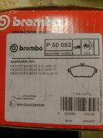 Brembo P50093 Bremsklötze Infiniti Q30 QX30I/Mercedes A/ B + CLA Niedersachsen - Hanstedt Vorschau