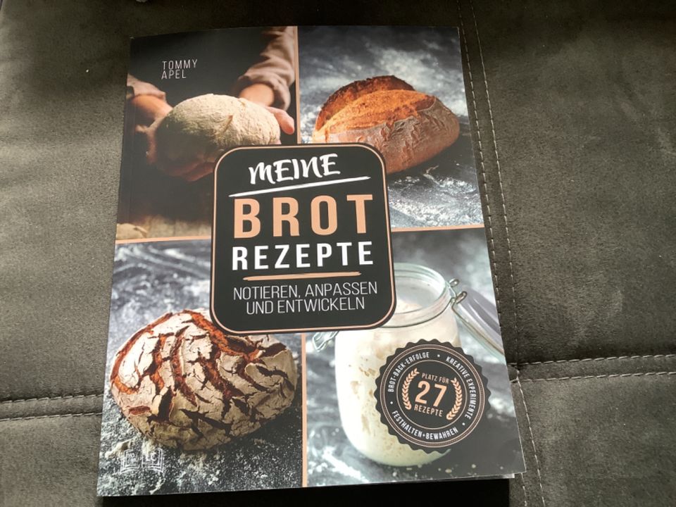 Das Brotbackbuch für eigene Rezepte in Traunstein