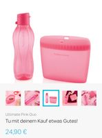 Tupperware Pink Duo silikonbag und Flasche Baden-Württemberg - Geislingen an der Steige Vorschau