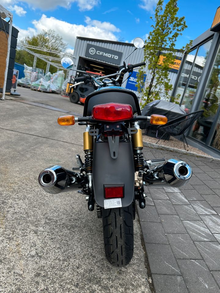 Motorrad Royal Enfield Interceptor INT 650 Twin Venture Blue in Mettingen