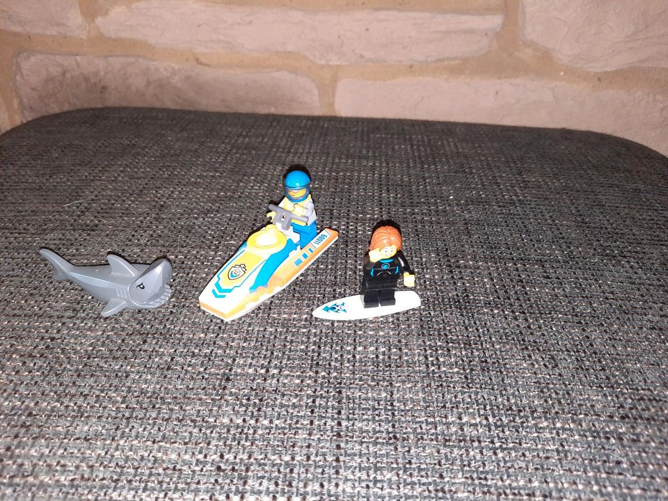 Lego 60011 und 7736, Küstenwache,  komplett,  wie neu in Tetenhusen