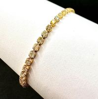 Tennisarmband mit 3,44ct Brillanten in 750 / 18 Karat Gold Nordrhein-Westfalen - Moers Vorschau