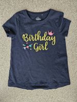 Blaues Shirt "Birthday Girl" von Ernstings Größe 122 Nordrhein-Westfalen - Emsdetten Vorschau