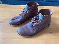 Levi‘s Stiefel Gr. 45 Schnürstiefel Stiefellette Leder Braun Berlin - Neukölln Vorschau