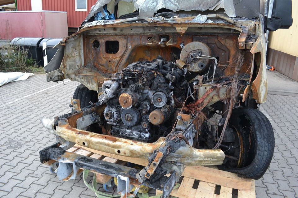 Mercedes-Benz Sprinter W907 314 4x4 Allrad AWD Brandschaden in Erfurt