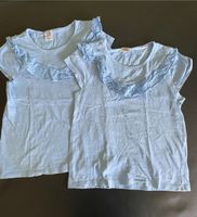 Bluse, Shirt, Zwillinge, Blau, Spitze, Kiki&Koko, Gr. 122 Eimsbüttel - Hamburg Eidelstedt Vorschau