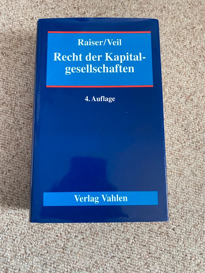 Rainer/Veil: recht der Kapitalgesellschaften in Nittenau