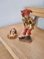 TILL EULENSPIEGEL HOLZFIGUR PUTTE ALT RAR MESSING KERZENSTÄNDER Bayern - Kumhausen Vorschau