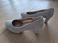 Gabor Pumps hellgrau, Größe 38/39, NEU und ungetragen Nordrhein-Westfalen - Hövelhof Vorschau