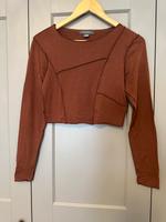 Langarmshirt crop Braun Bremen - Vegesack Vorschau