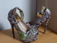 Sergio Todzi Plateau Pumps Gr. 38 - Absatz 14cm Nordrhein-Westfalen - Castrop-Rauxel Vorschau