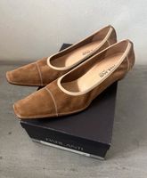 Parlanti hochwertig Schuhe Leder Gr. 40 Cognac Pumps OVP NEU 199€ Rheinland-Pfalz - Hüffelsheim Vorschau