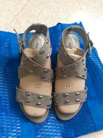 Sandalen Graceland braun grau Größe 39 Sachsen - Zwoenitz Vorschau