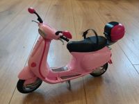 Barbie Vespa Roller pink 2002 retro mit Helm Bayern - Augsburg Vorschau